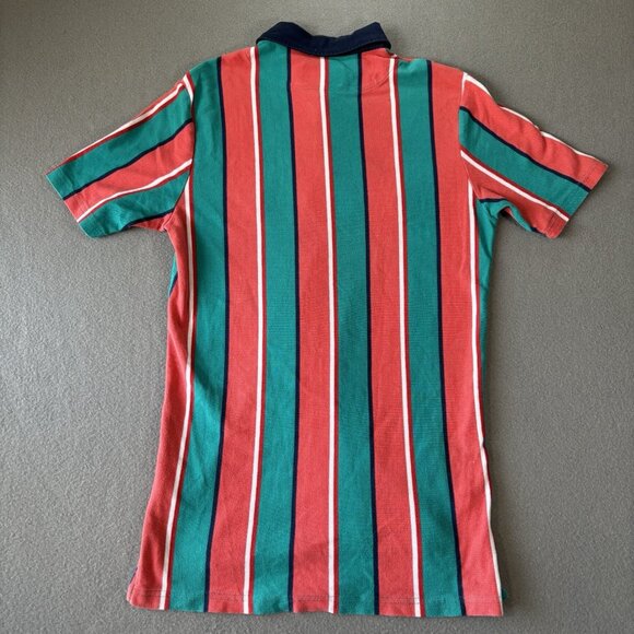 Diamond Supply Co Rugby Polo Shirt Embroidered Logo Mens M Skateboard Colourful - Picture 12 of 14